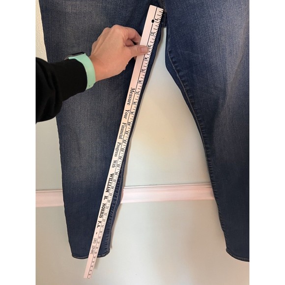 Kut From The Kloth Toothpick Skinny Jeans Size 12 Med Wash Denim - Picture 4 of 7